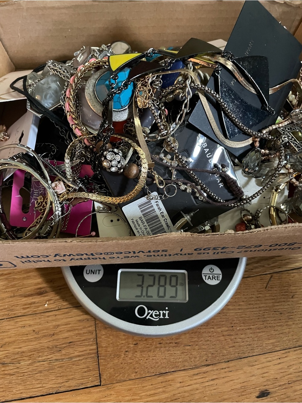 BRANDED Bulk Wearable Jewelry Mystery Box | 3.2 Pounds